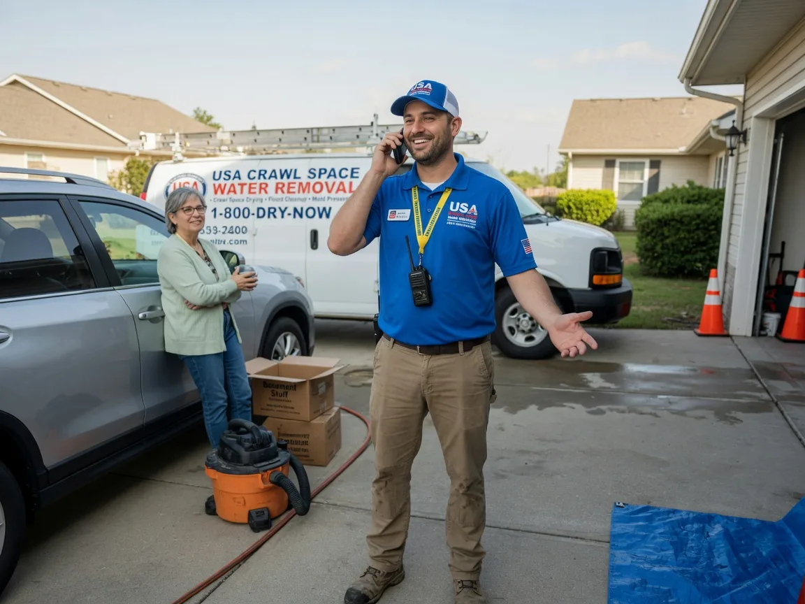 Crawl Space Water Removal Lenorah, TX FAQs